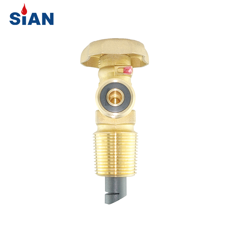 Бутановый газовый клапан Sian Brand LPG V12-002-(25E) 11# клапан с эргономичным маховиком