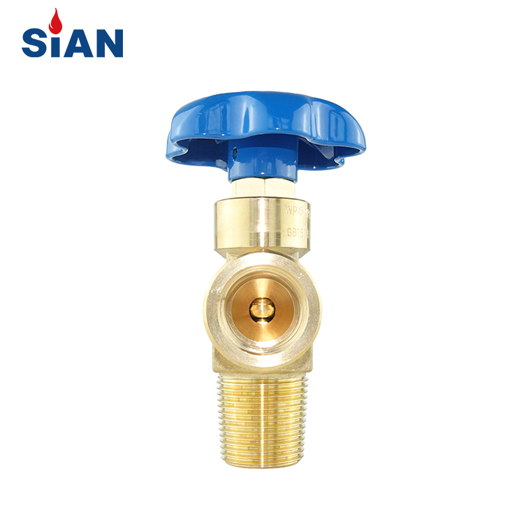 QF-2G O2 / Air / N2 цилиндр осевого типа латунный газовый клапан марки SiAN