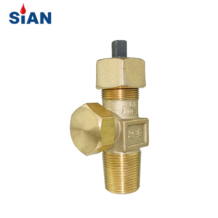 Хорошее качество SiAN Brand China Ningbo FUHUA Factory QF-10 Cl2 Цилиндрический игольчатый латунный клапан
