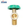Дешевая цена Китай Нинбо Fuhua завод SiAN бренд LPG V6 латунный клапан с маховиком