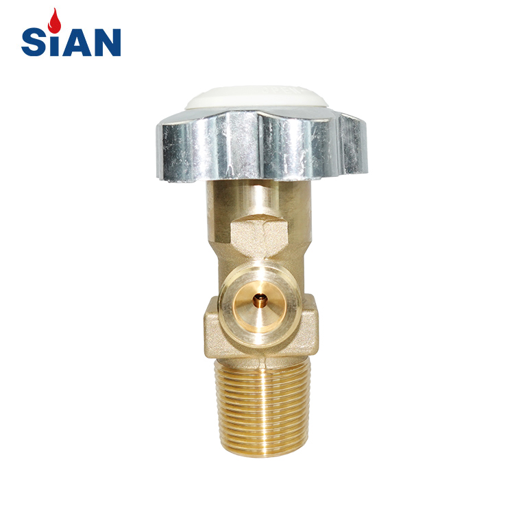Промышленный газовый аргоновый баллонный клапан с сертификацией TPED Sian Brand