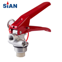 Кованый клапан из алюминиевого сплава бренда SiAN с предохранительным устройством для огнетушителя с сухим порошком